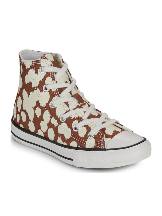 Chuck Taylor All Star Детски Маратонки High Бежови