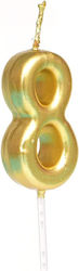Cake Kerze Alista Home Nummer 8 Modell Party 4....