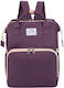 Alista Home Geantă pentru Scutece Tip Rucsac Violet 42x32x22cm