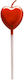 Cake Kerze Alista Home Herz Modell Party 8.5 x ...