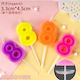 Cake Kerze Nummer 8 Verschiedene Designs oder F...
