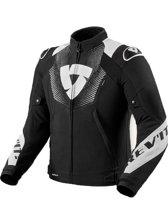 Rev'IT Hyperspeed 3 H2O Winter Men’s Riding Jacket Waterproof Black-White