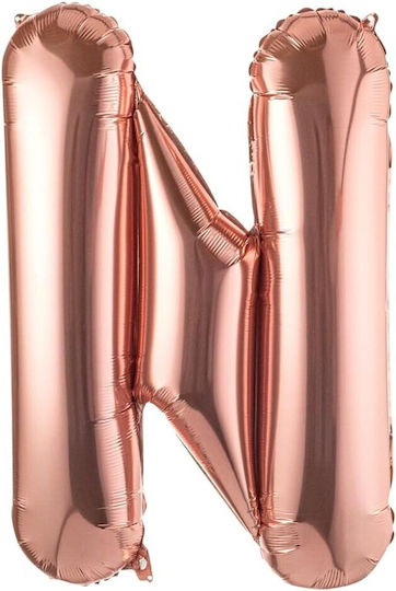 Scrisoare Ν Folie Jumbo Rose Gold 100 cm