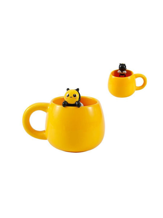 I-Total Charm Keramiktasse Gelbe 450ml
