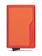 Herrenbrieftasche Karten Orange