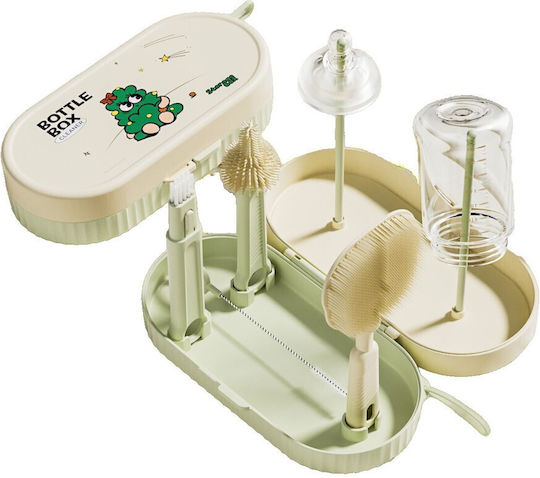Alista Home Perie De Curățare Pentru Biberoane Verde 7 Bucăți