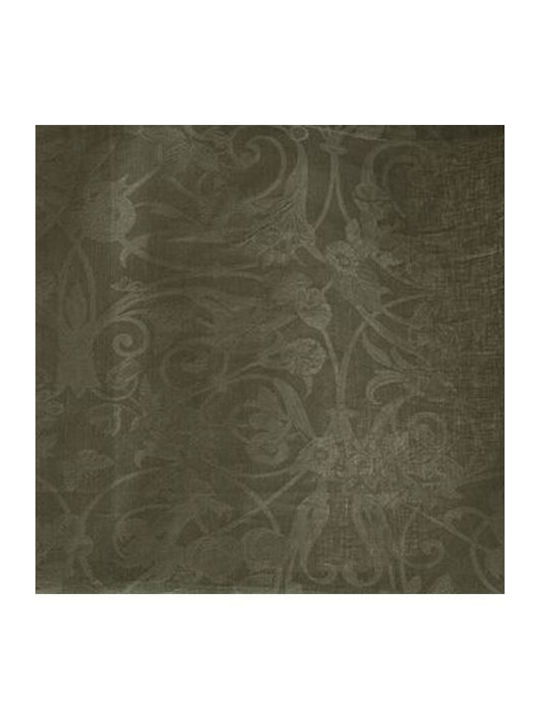 Le Jacquard Francais Tischdecke Rotunde Leinen Tivoli Grüne Verveine 240cm