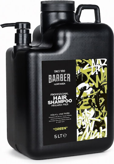 Marmara Barber Green Paraben-free Hair Shampoo 5000ml