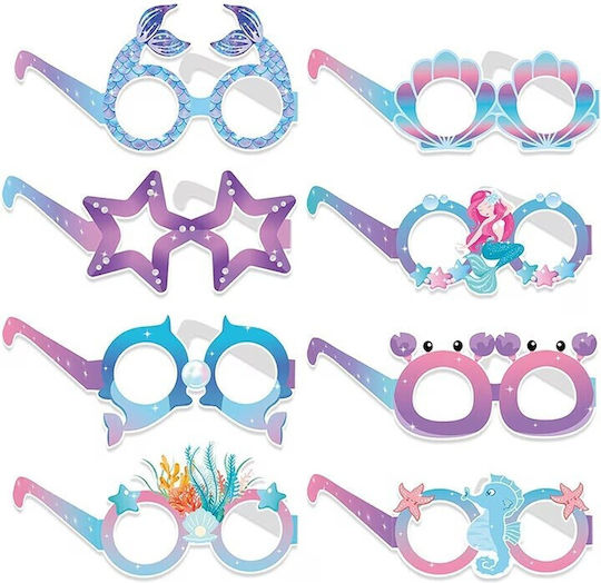 Set 8 Perechi Ochelari Sirenă Alista Home Colecția Sirenă Multicolor