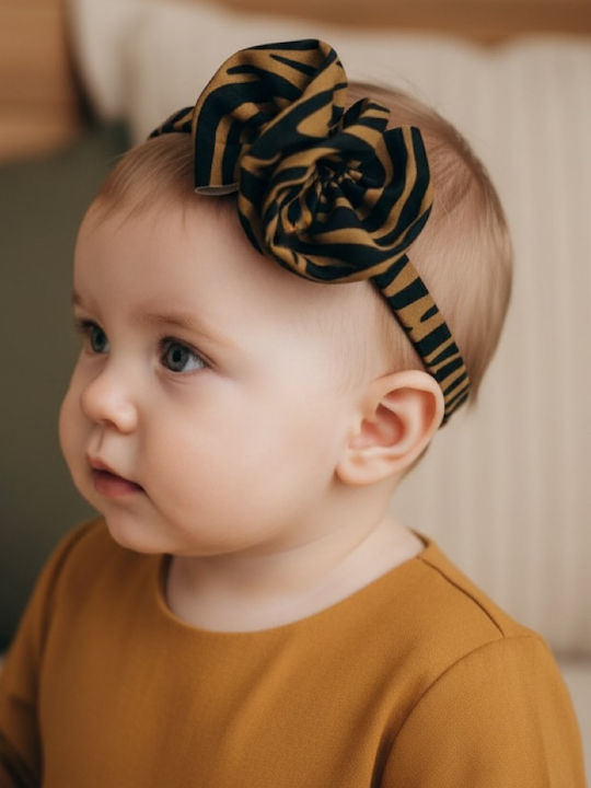Bonjour Bebe Παιδική Κορδέλα σε Καφέ Χρώμα