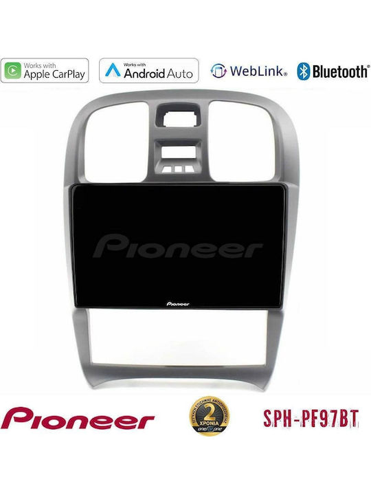 Pioneer Car Audio System for Hyundai Sonata 2001-2005 Bluetooth USB AUX WiFi GPS Apple CarPlay Android Auto with 9" Touch Screen