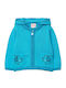 Kids Cardigan with Light Blue Hooded