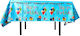 Husă De Masă Albastră Alista Home Cu Imprimeu Balon Happy Birthday 137 X 274 Cm