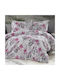 MayHome Set Pillowcases with Envelope Cover Floral 50x70cm