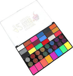 42 Colors Face Paint Palette Alista Home Phosphorescent Pigment Water Activated 20 X 14 X 1.6 Cm Multicolor 42 Colors Face Paint Palette Alista Home Phosphorescent Pigment Water Activated 20 X 14 X 1.6 Cm Multicolor