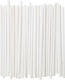 Set 100 Strohhalme Alista Home Papier 20 Cm Einfarbig Weiß