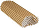 Set 100 Straws Alista Home Paper 20 Cm Solid Color Kraft