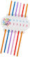Set 6 Paie De Baut Alista Home Happy Birthday Collection 26 Cm Carton Plastic Multicolore