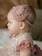 Bonjour Bebe Kids Hair Ribbon in Pink Color
