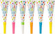Set 6 Blowouts Alista Home Happy Birthday Collection 20 Cm Cardboard Multicolor