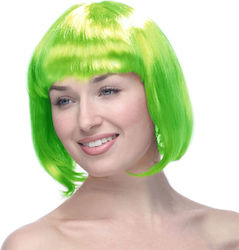 Cosplay Wig Alista Home Bob Haircut Bangs Carnival Halloween Themed Parties Made Pet One Size Green Cosplay Wig Alista Home Bob Haircut Bangs Carnival Halloween Themed Parties Made Pet One Size Green