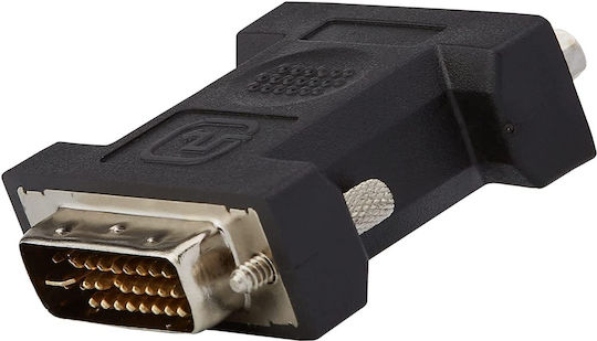 Premiumcord Dvi Zu Vga Adapter Dvi-i 24 + 5 Stecker Vga Buchse 15 Pin Nickelbeschichtet Farbe Schwarz Kpdva-1