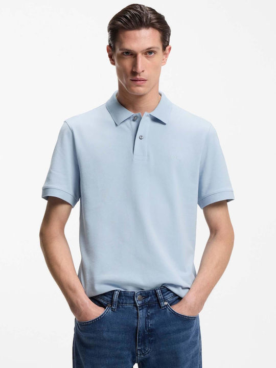Boss Pallas Short Sleeve Polo Shirt Light Paste...