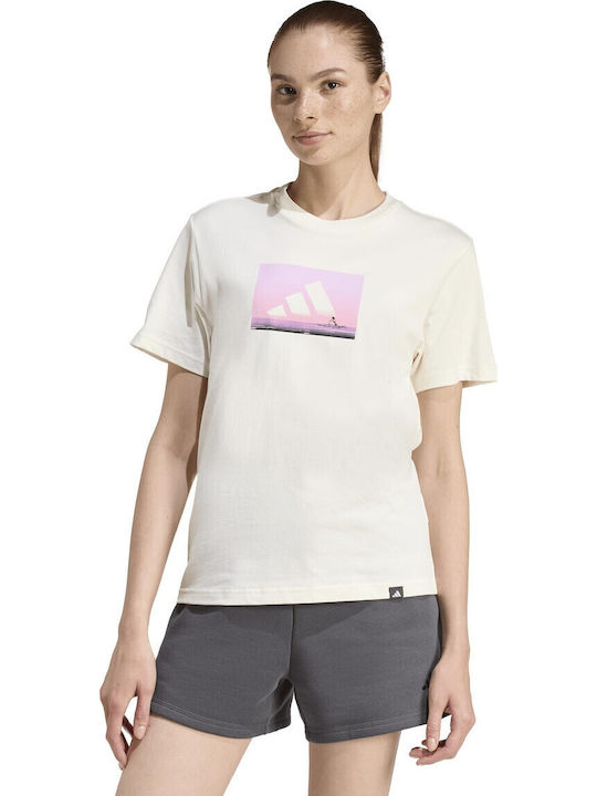 Tricou Sport Damă Graphic Multicolor
