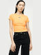Women's Cotton Top Orange