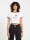 Damen T-Shirt Hellbeige