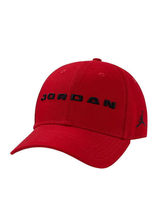 Jordan Kids' Jockey Fabric Cap Red