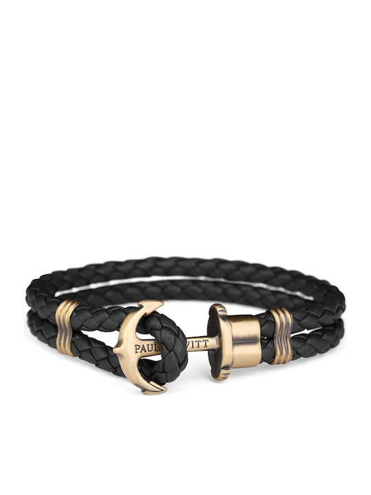 Paul Hewitt Leather Bracelet