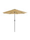 Umbrelă Rotundă Din Aluminiu Ecru Φ2.7m