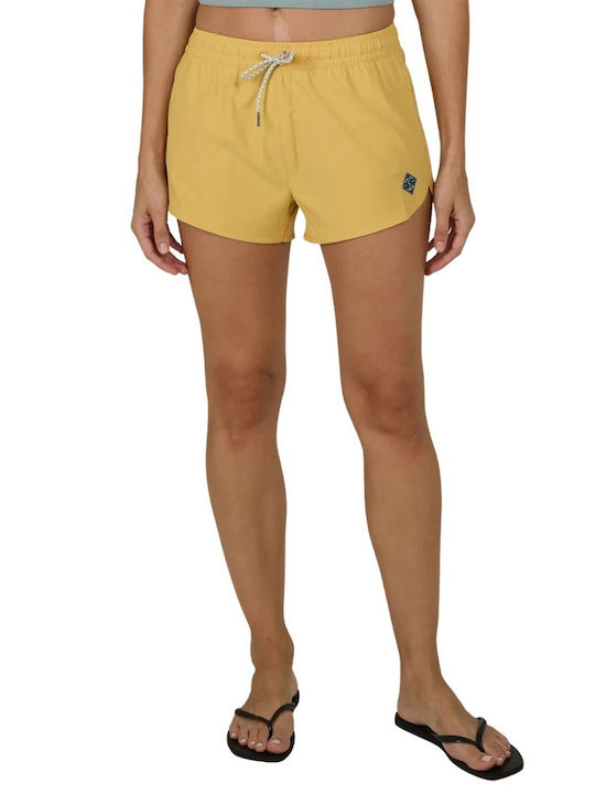 Salty Crew Women's Beachwear Mini Shorts Ochre