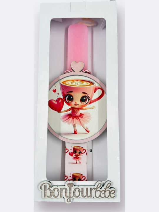 Ballerina Cappuchina Λαμπάδα Στρογγυλή