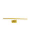 Domoletti Wall Lamp with Integrated LED and Warm White Light Gold