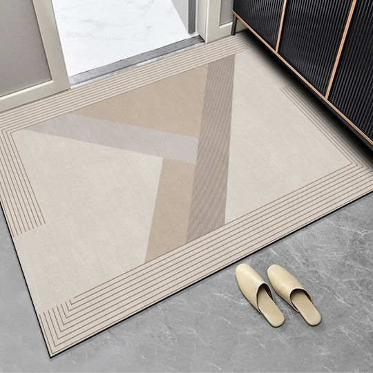 Homeone Rectangular Kitchen Mat with Non-Slip Backing Non-Slip 50x80cm