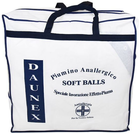 Daunex Πάπλωμα Υπέρδιπλο 220x250εκ. Λευκό