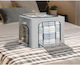 Alista Home Cutie de Depozitare Textilă pentru Pătură/Duvet / Haine în Culoare Gri 42x30x30cm