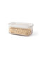 Alista Home Cereal Box with Lid Plastic White 450ml 1 Piece