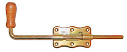Galvanized Latch Bolt Wooden Handle 350mm