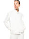 Women's Sweatshirt Cardigan Light Blue