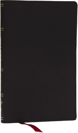 Kjv, Personal Size New Testament, Black Genuine Leather, Red Letter, Comfort Print