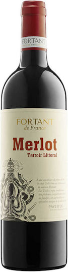 Fortant De France Вино Merlot Червено Сухо 750ml