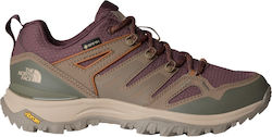 The North Face Hedgehog Damen Wanderschuhe Gore-Tex-Membran Bordeaux