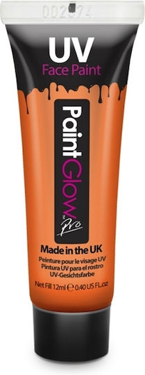 Paint Glow UV Gesicht- und Körperbemalung Orange 12ml #gaa11225