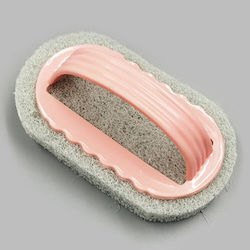 Cleaning Sponge Brush Handle Alista Home Brush Tiles Bathroom Kitchen Pink