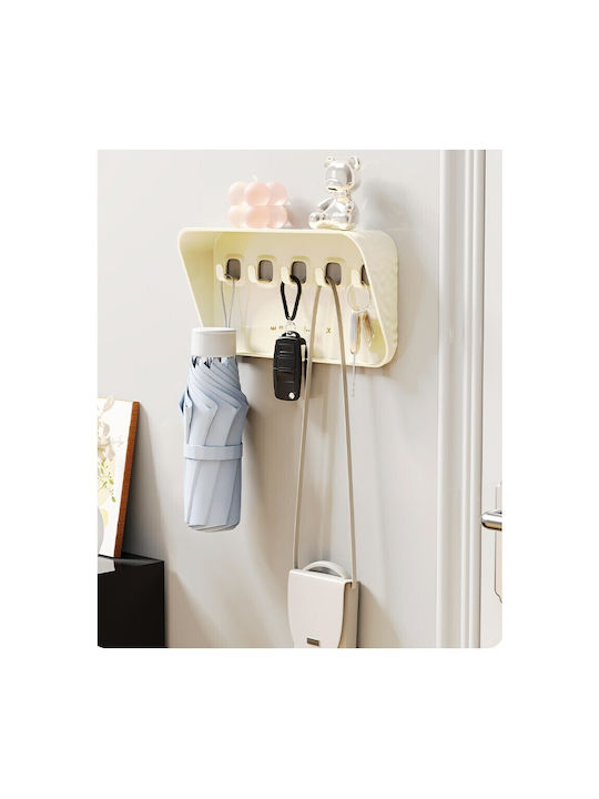 Alista Home Agățătoare Chei De Perete 5 Compartimente 20.3x4.6x10.3cm