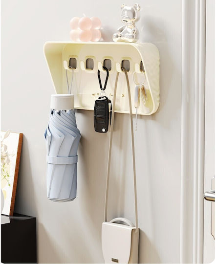 Alista Home 5 Compartimente Agățătoare Chei 20.3x4.6x10.3cm