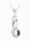 Songea Silber 925 Halskette Diamanten 0.15ct